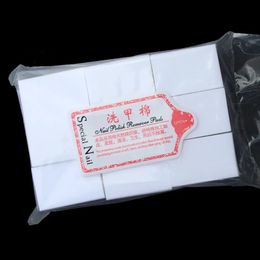 500pcs Nail Coton Retournisage Polie lingettes Gel Clean Manucure Tapkins Tobs-lits sans pelucheux Nettoyer Papier-Tampon de serviette outil de serviette