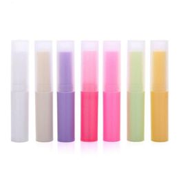 500 stks PP Plastic fles 4G Lipstick Tube Frosted Lip Buis Containers Lip Gloss Scrub Containers SN820