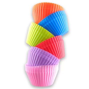 500 pièces moule à gâteau en Silicone de forme ronde Muffin Cupcake moules de cuisson cuisine ustensiles de cuisson fabricant bricolage outils de décoration de gâteau Baking Mold