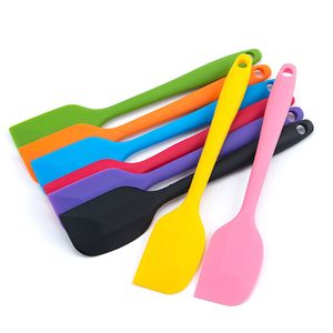 Spatule à crème en Silicone, pelle, grattoir à beurre, truelle à gâteau de cuisine, cuillère à glaçage résistante à la chaleur, outils de mélange de cuisson, 500 pièces