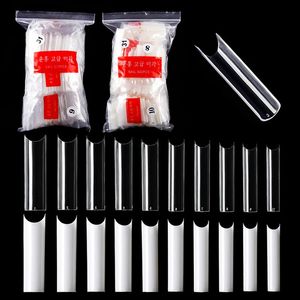 500 pièces XXL carré C courbe faux ongles conseils longs droits français demi couverture faux ongles acrylique Salon outils accessoires 231227