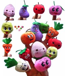 500PCSLOT Zacht Fruit Veggie vingerpoppetjes set Vingerpop PoppenToys Storytelling PropsTools Speelgoed Model BabiesKidsChildre2474253