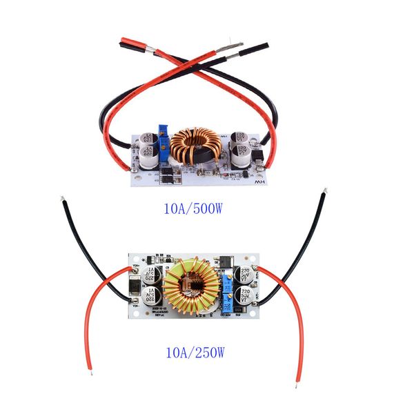 500W / 250W 10A ALIMENTATION STAP UP ALIMENTATION DC 8.5V-48V à 10-50V Convertisseur Boost Convertisseur Constant Tension Current Drive Module Réglable CC CV