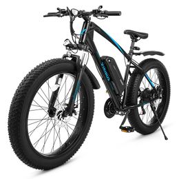 500W 26 "Elektrische fiets mountainbicycle dikke band ebike 36v batterij 21 snelheid nieuw