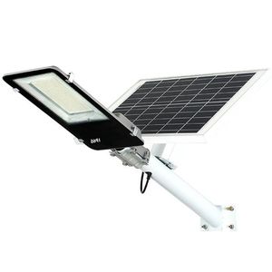 500W Solar Street Lights Outdoor Desk tot Dawn Solar Led Outdoor Light met afstandsbediening 6500K Beveiliging LED Flood Light Yard Garden Street Playgrounds Crestech168