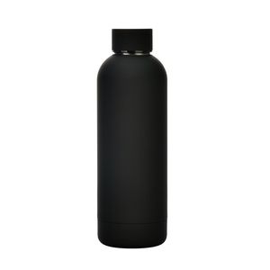 501-600ml Frosted Water Bottle Rvs Outdoorportable Sport Cup Isolatie Reizen Vacuümfles Flessen Wll884