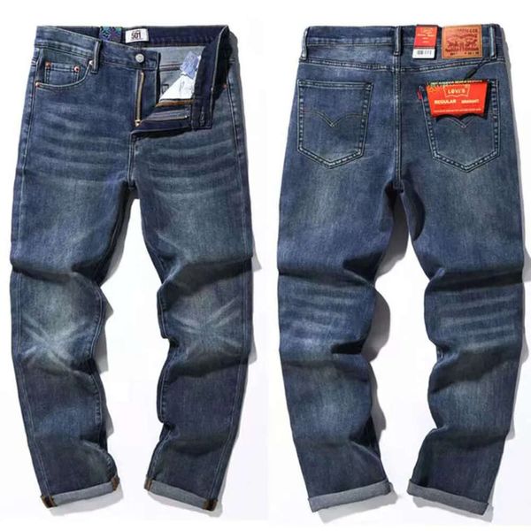 501 Levi Jeans Jeans de diseñador Jeans morados de lujo Jeans morados Bran 511 Moda Jeans para hombre Distresse Rippe Bikers Mujeres Denim Cargo Hombres Pantalones negros Muy 105 Winter01