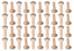 501002005001000pcs mini naturaleza de madera de madera para cocinar cucharones de cocina herramienta scooper sazoneing café miel 2377974