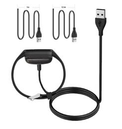 50100cm Câbles de charge rapide USB Portable pour Bracelet SmartBatch Fitbit Luxe Câble de données High Quality Charger Accessoires8802571