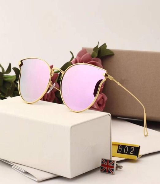 502 Luxury Fashion Sunglass Women Women Deisnger UV Protection Lens Big Frame Bowknot Style Summer Full Frame Face Come WithE Case 2322191