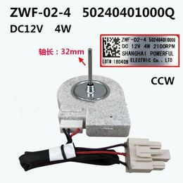 50240401000Q ZWF-02-4 DC12V 4W 2100RPM pour moteur de ventilateur de réfrigérateur