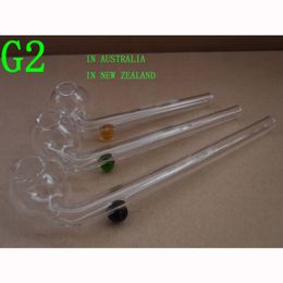 504pcs en Australie Nouvelle-Zélande avec logo Glass Fumeurs Tuyaux Tubes Burneur à huile SlingShot Skull Verre PIPS G2