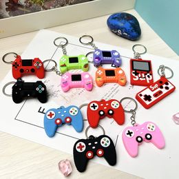 5099 # Soft Glue Gaming handvat Sleutelhanger Simulatie Gaming Handvat Auto Student Schooltas hanger Opknoping Ornament Gift