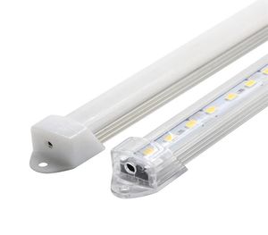 Bande lumineuse LED rigide, 50CM, DC 12V, 36 SMD 5630, barre lumineuse avec canal en U en aluminium et couvercle PC 7615444