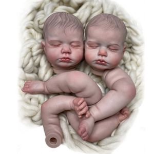 Kits de poupée Loulou Reborn de 50CM, peinture d'artiste Genesis, bébé endormi, Kit non assemblé, jouet 240227