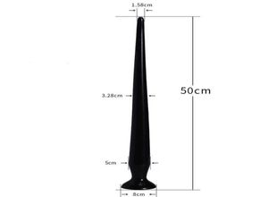 50 cm Super largo Anal cola Butt Plug masajeador de próstata serpiente consolador ano masturbador productos adultos juguetes sexuales para hombre mujer 7949925