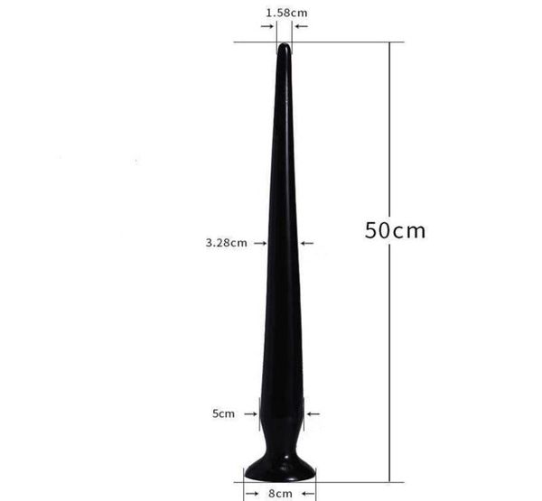 50 cm Super Largo Anal Cola Butt Plug Masajeador de Próstata Serpiente Consolador Ano Masturbador Productos Adultos Juguetes Sexuales para Hombre Mujer 3430736