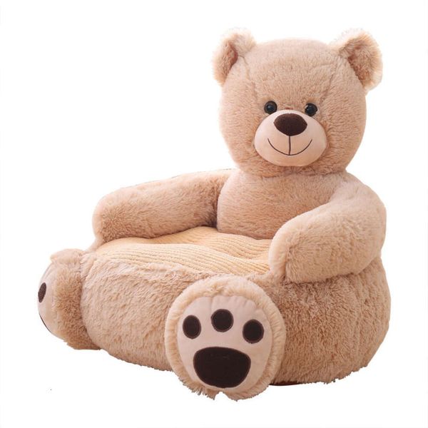 50 cm en peluche ours doux enfants forme d'animaux sièges chaise enfants panda licorn peluche assis canapé bébé