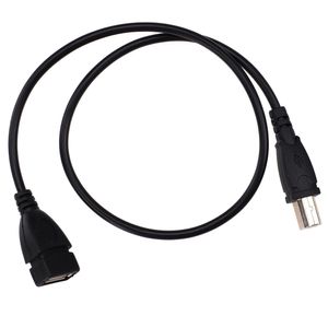 50cm USB 2.0 Type A Female To USB B Male Scanner Printer Cable
