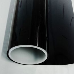 50cm500cm 5% VLT Donker Zwart Raam Tint Film Auto Auto Huis Commerciële Warmte-isolatie Privacy Bescherming Solar Y200416272T