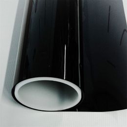 50cm500cm 5% VLT Donker Zwart Venster Tint Film Auto Auto Huis Commerciële Warmte-isolatie Privacy Bescherming Solar Y200416242W