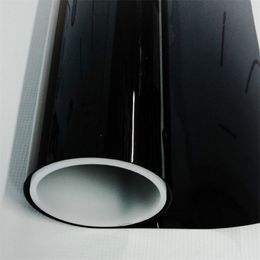 50cm500cm 5% VLT Donker Zwart Raam Tint Film Auto Auto Huis Commerciële Warmte-isolatie Privacy Bescherming Solar Y200416307c