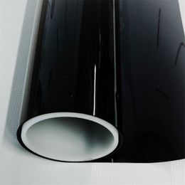 50 cm500cm 5%VLT Dark Black Window Tint Film Car Auto House Commerciële warmtisolatie Privacybescherming Solar Y200416227V
