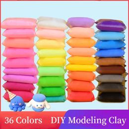 50g plastilina seca al aire arcilla de modelado DIY juguetes artesanales hechos a mano juguete educativo plastilina regalo ligero para niños 240124