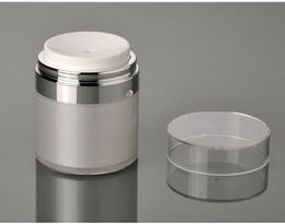 50g Airless Acrylic Cream Jar, Airless Emulsion Jar, Airless Emulsion / Cream Fles Cosmetische potten Gratis verzending