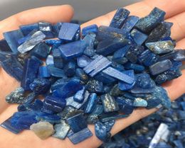 50 g de alta calidad chips de kyanita cruda de cuarzo de cristal azul piedras ásperas de espécimen mineral curación6531813