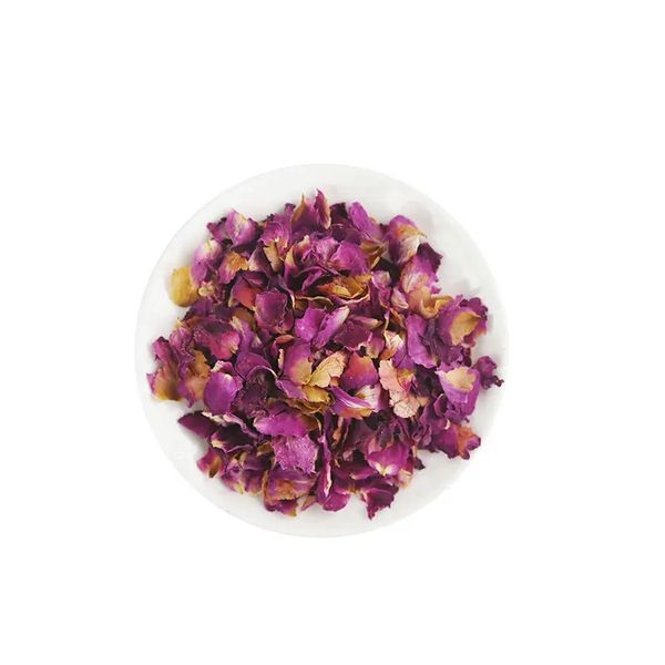 50g Flower Natural Dried Rose Pétalos Pop Confetti Fiesta de cumpleaños Decoración Biodegradable Accesorios hechos a mano