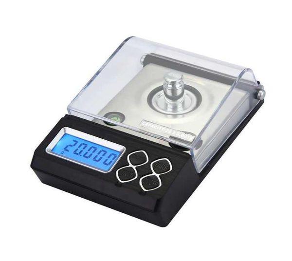 50g0001g Précision Digital Milligram Scale 20G 0001 Équilibre électronique horizontal Salles de poudre Gold Bijoux Carat Lab Scale 2032699