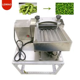 Automatischer Schäler für frische Sojabohnen, 50 kg/h, Schälmaschine für grüne Bohnen, Edamame-Schäler