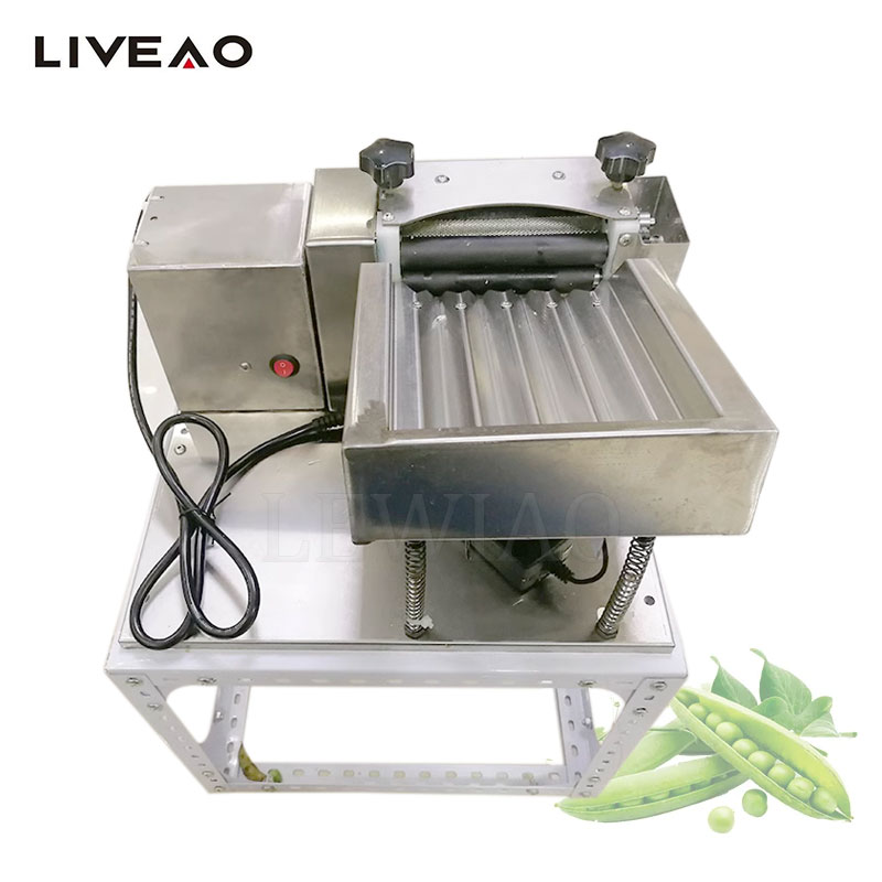 50kg/H Multi-Function Fresh Green Pea Shelling Machine Small Home Use Green Bean Husker