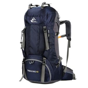 50L 60L grande capacité Sports de plein air sac à dos hommes et femmes sac de voyage randonnée Camping escalade sacs de pêche sacs à dos étanches