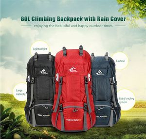 50L 60L Nylon étanche sac sec extérieur haute qualité voyage sac à dos hommes femmes Camping alpinisme randonnée sacs à dos