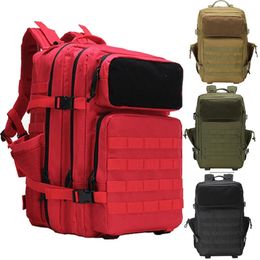 50L Camping Backpack Bag Men Tactical de viaje Molle Climbre de senderismo Elahing Sports Montainering Bag 240520