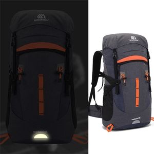 50L camping randonnée sac à dos sac d'alpinisme grande capacité trekking rucking sac à dos extérieur randonnée en camping tente en aluminium y0803