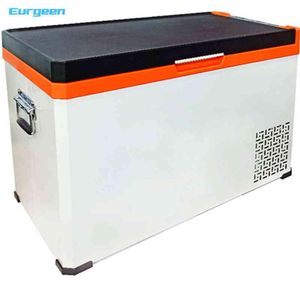 50L draagbare autokoelkast Mini zer-koeler Compressor Verstelbare temperatuurregeling voor buitenpicknick Camping AC 1224V H9728431