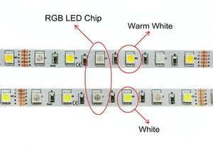 50M 5050 LED bande d'éclairage RGBW RGBWW non étanche haute luminosité RGB + blanc/blanc chaud LED bande lumineuse flexible DC 12V 60LEDs/M