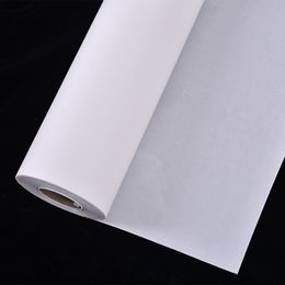 50m Big Roll 100% impermeable de 120 gsm de tinta de poliéster Banner de tela Roll rollo de lona delgada