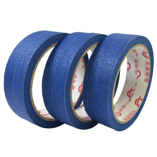 50m Blue Painters Clean Peel Masking Tape 14 tailles Adhesive Painting Paper Decor Decor DIY Craft Brush Paint Général But général