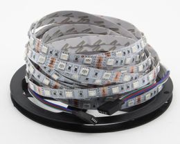 50m flexibele LED -strips Licht 5050 SMD 60LEDSM RGB Nonwaterbestendige LED -tape DC 12V LED -lichten 5713532