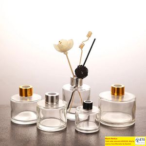 50 ml 100 ml 150 ml 200 ml clair vide chambre arôme reed diffuseur bouteilles en verre rond luxe 100 ml envoyer par UPSOcean Express