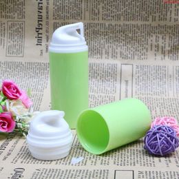 50 ml 80 ml Mode Groene Lege Cosmetische Airless Fles Plastic Behandeling Pomp Reizen Flessen Makeup Tools 100 stks/lothigh quantlty Ubxah