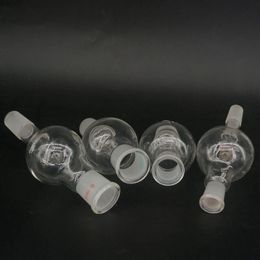 Trap de protección de 50 ml 14/23 19/26 24/29 29/32 Labware de evaporador rotativo de vidrio GG17 femenino a macho GG17