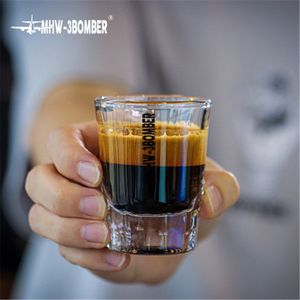 50ml Glass Meet Cup Drink Tool Ounce Cups Jigger Bar Gemengde Cocktail Beker Hittebestendige Espresso Koffiemok Meet Kom