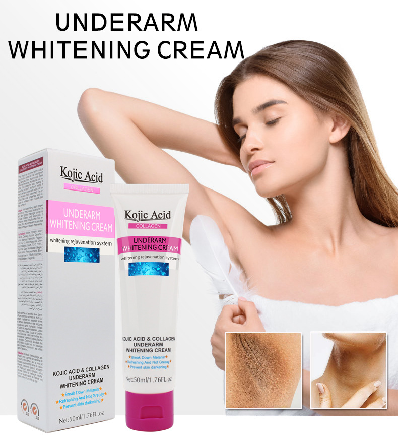 50ml Kojic Acid Body Underarm Whitening Cream Moisturizing Body Lotion