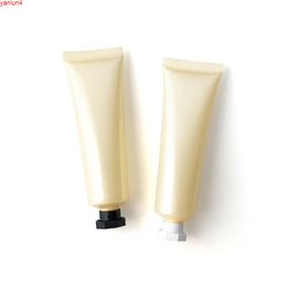 50ML X 50 Tube souple en plastique vide beige nacré 50g Lotion pour le corps cosmétique Conteneur de crème Emballage à presser Tubegood de haute qualité