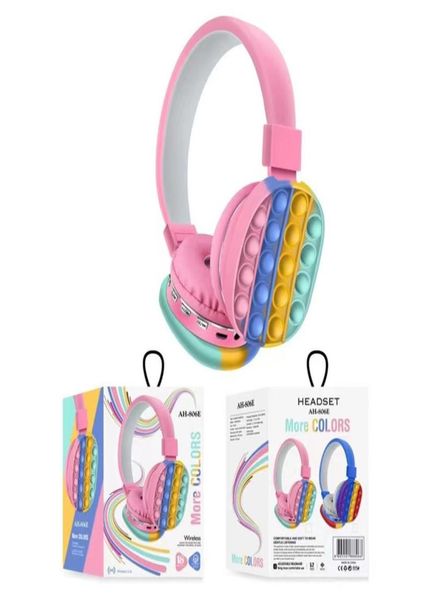 50off fidget toys headphone fête Favor Eletphones Montage des écouteurs simples et mignons Bluetooth stéréo décomposition 7260984